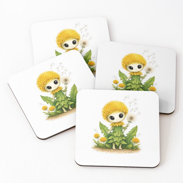 Item preview, Dandelion Spirit Cute Fantasy Character for Kids - Little Whimsy Friends designed and sold by MixArtStudio77.