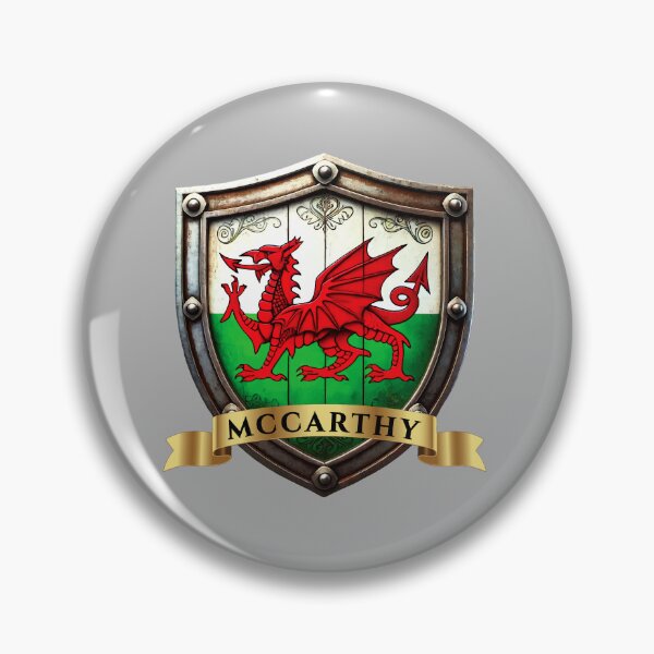 Item preview, McCarthy Wales National Pride Shield designed and sold by Highlandkings.