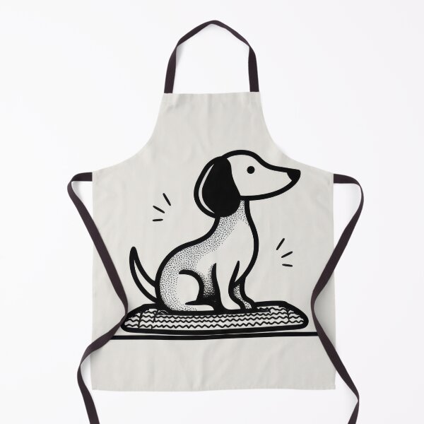 Item preview, Dog sits on a mat looking ahead designed and sold by anytka.