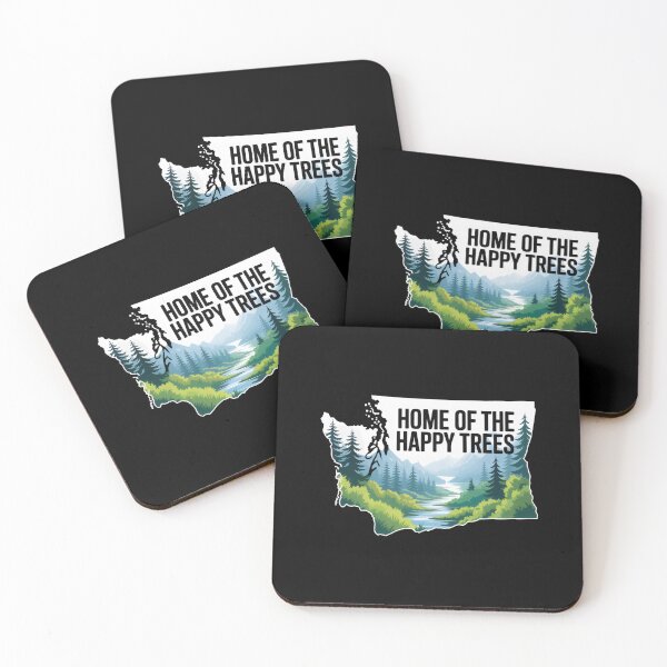 Item preview, Washington State Home of the Happy Trees Nature designed and sold by SplashTastic.