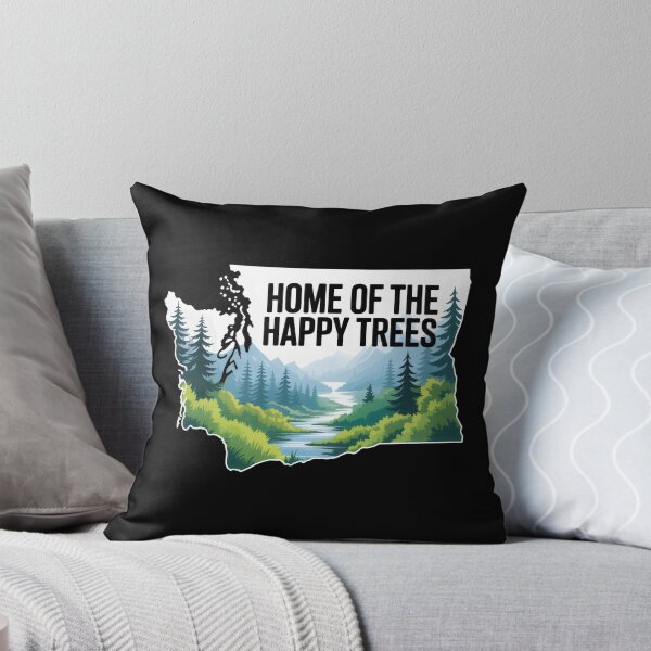 Item preview, Washington State Home of the Happy Trees Nature designed and sold by SplashTastic.