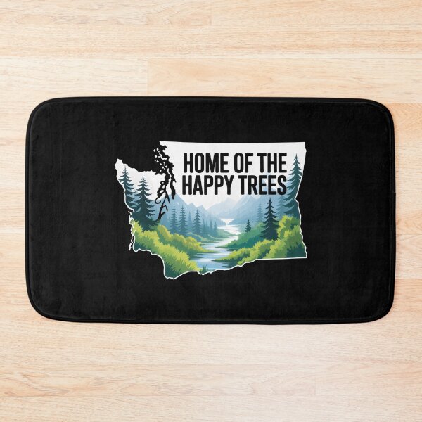 Item preview, Washington State Home of the Happy Trees Nature designed and sold by SplashTastic.