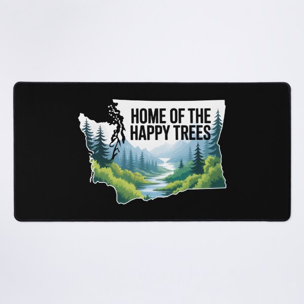 Item preview, Washington State Home of the Happy Trees Nature designed and sold by SplashTastic.