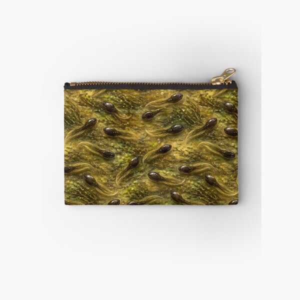 Item preview, Tadpole Swarm  – Swamp Water Texture – Nature Wildlife  Design designed and sold by AnimalAirtistry.