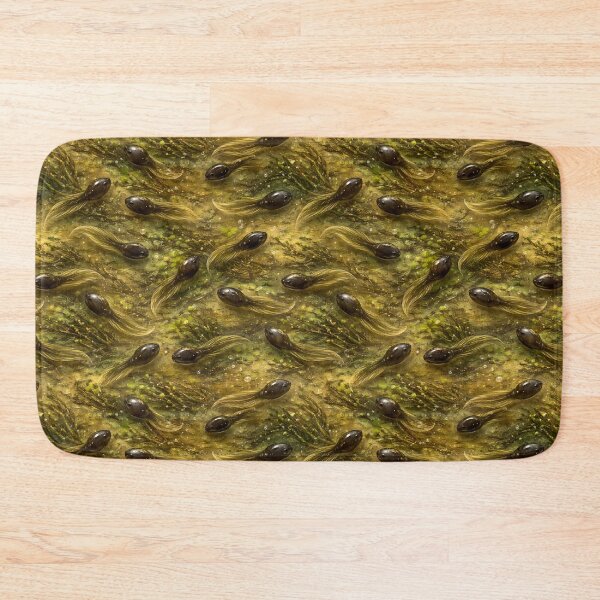 Item preview, Tadpole Swarm  – Swamp Water Texture – Nature Wildlife  Design designed and sold by AnimalAirtistry.