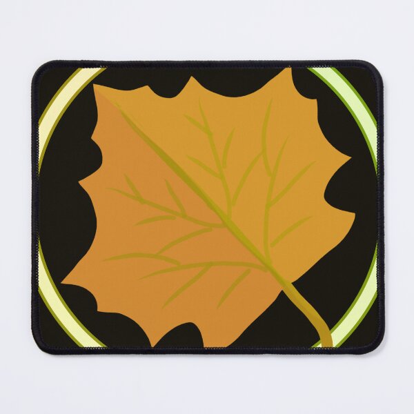 Item preview, Autumn Maple Leaf in Glow Circle designed and sold by MigWhimsy.