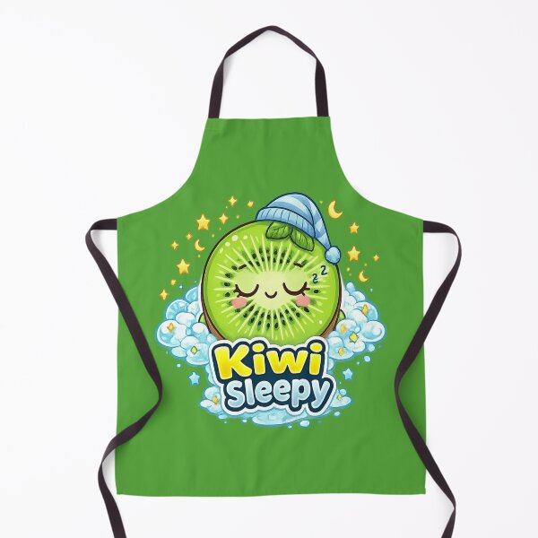 Artikelvorschau, Schläfriger Kiwi – Verschlafener Kawaii-Kiwi | Niedliches Kawaii-Design für einen schlafenden Kiwi entworfen und verkauft von apanoracar.