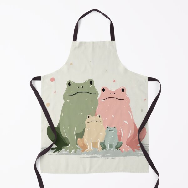 Item preview, Colorful frogs gather in a group designed and sold by anytka.