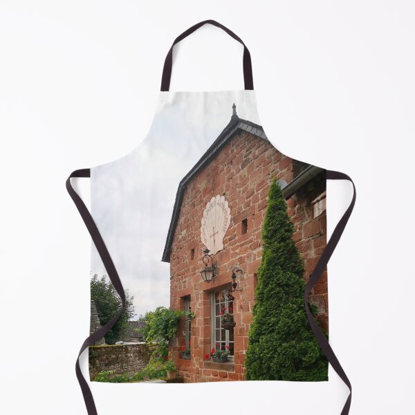 Item preview, Red Sandstone Building with Scallop Shell and Iron Lantern designed and sold by Kainicram.
