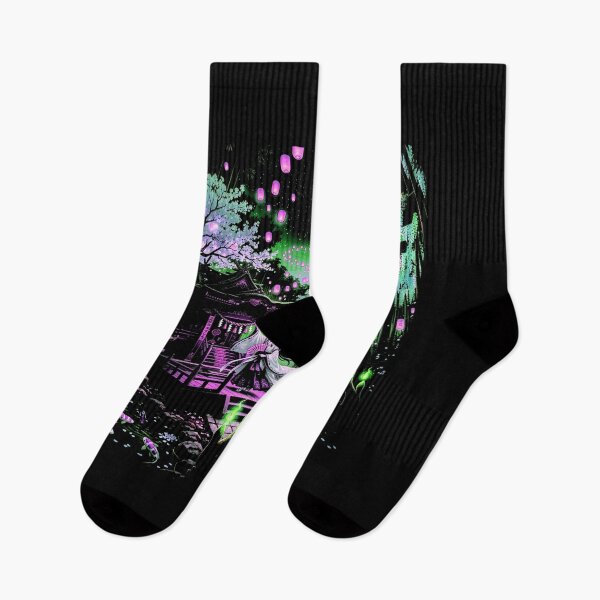 Item preview, Japanese Art Style - Vaporwave fantasy Fox and Flowers designed and sold by TOTO GUYANA.