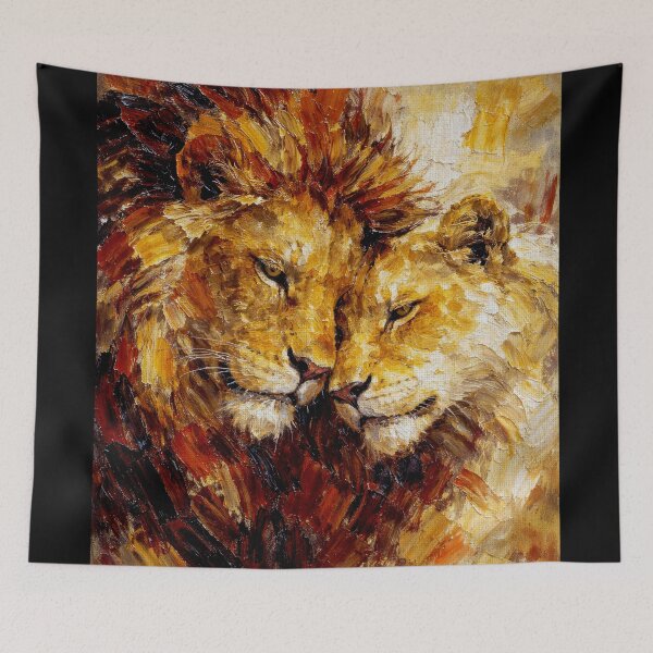 Item preview, Majestic Lion Couple designed and sold by caracatita75.
