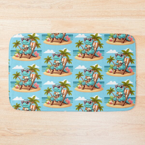 Item preview, Tropical Dino – Ukulele Beach Design designed and sold by Dogandesighn.
