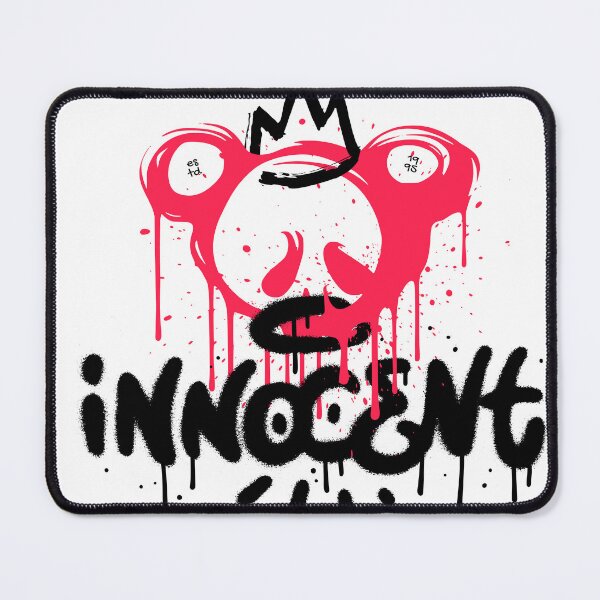 Item preview, White Pink Black Spray Paint Innocent Streetwear T-Shirt designed and sold by yahya tougui.
