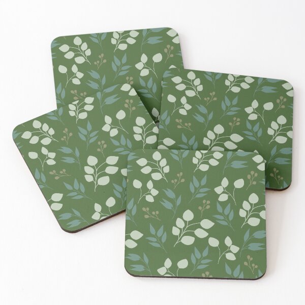 Item preview, Calm eucalyptus leaves designed and sold by LitchiArt.