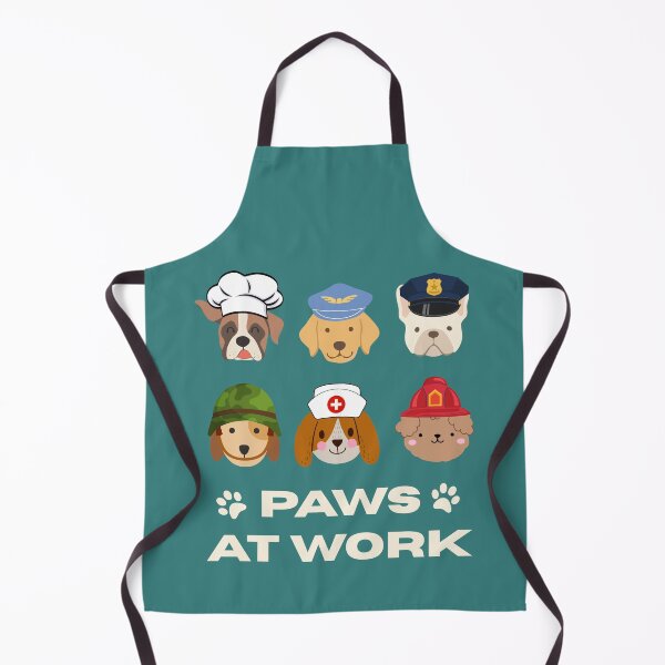 Item preview, Paws at Work Working Dogs Cute designed and sold by TheBeeKindSpace.