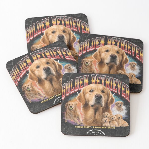 Item preview, Golden Retriever Retro Collage Aesthetic designed and sold by smartlogo_factory.
