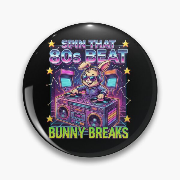 Item preview, Boombox Bunny DJ Retro designed and sold by vibes-studio1.