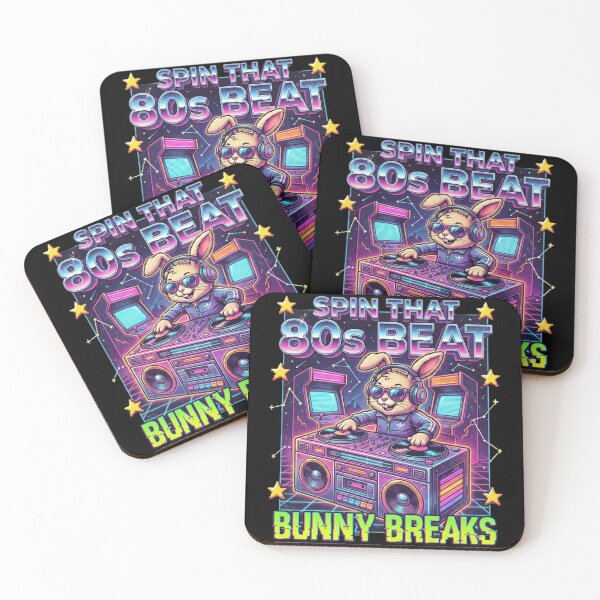 Item preview, Boombox Bunny DJ Retro designed and sold by vibes-studio1.