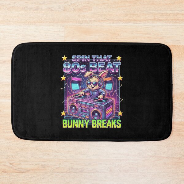Item preview, Boombox Bunny DJ Retro designed and sold by vibes-studio1.