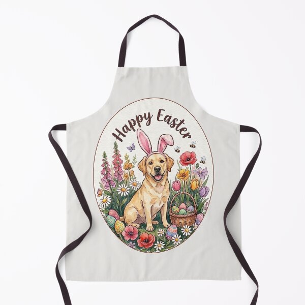 Item preview, Funny Labrador Happy Easter Egg Bunny Mom Dad Kids designed and sold by FurryHavenPH.