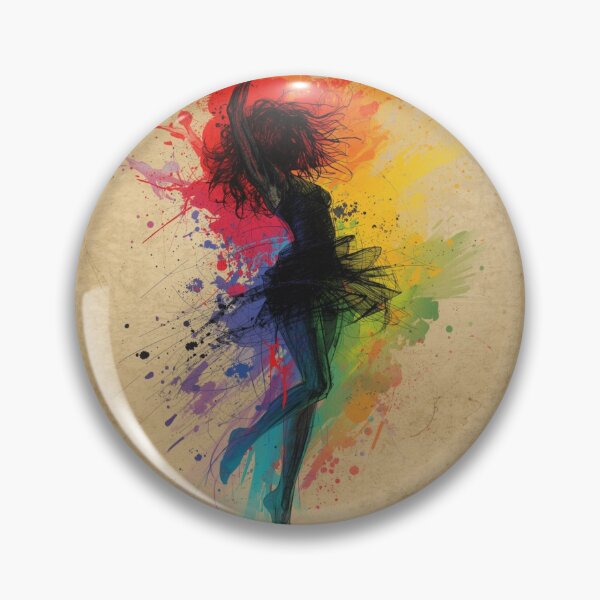 Item preview, Expressive Abstract Dance Silhouette designed and sold by MarselArt.