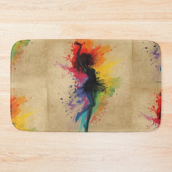 Item preview, Expressive Abstract Dance Silhouette designed and sold by MarselArt.