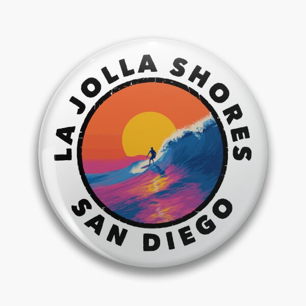 Item preview, La Jolla Shores - San Diego (with Black Lettering) designed and sold by VelvetRoom.
