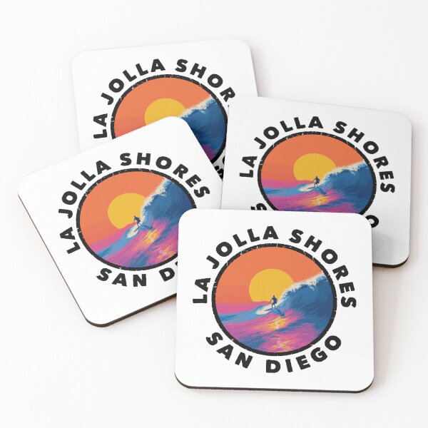Item preview, La Jolla Shores - San Diego (with Black Lettering) designed and sold by VelvetRoom.