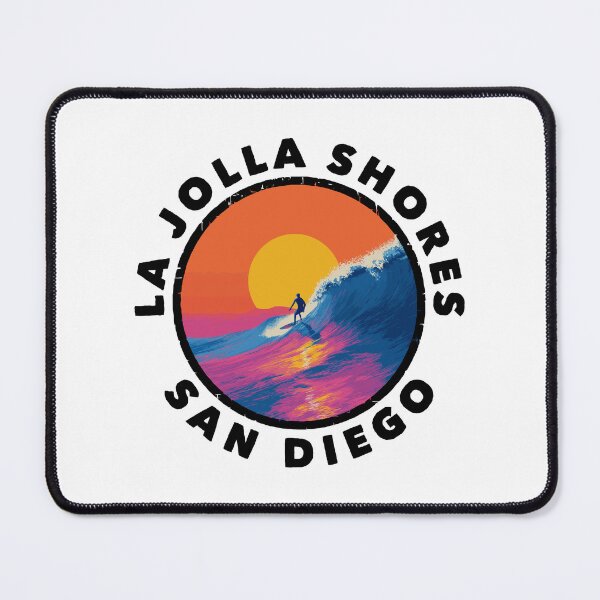 Item preview, La Jolla Shores - San Diego (with Black Lettering) designed and sold by VelvetRoom.