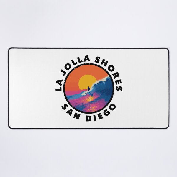 Item preview, La Jolla Shores - San Diego (with Black Lettering) designed and sold by VelvetRoom.