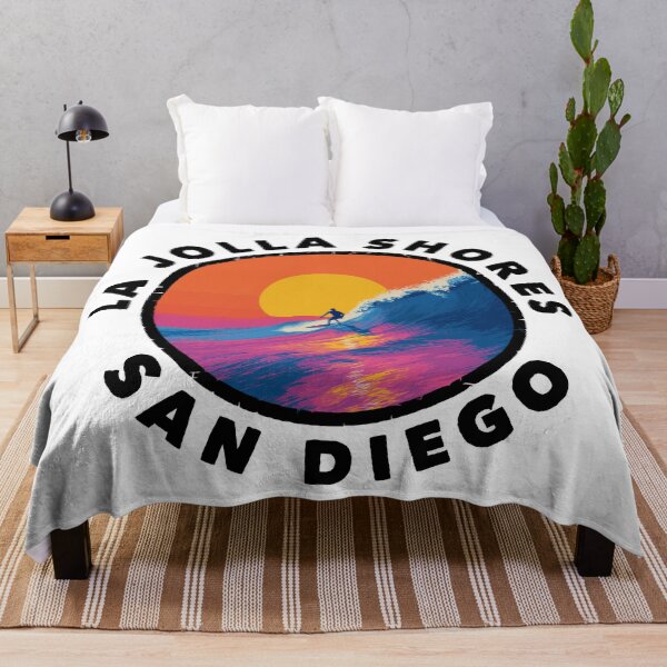 Item preview, La Jolla Shores - San Diego (with Black Lettering) designed and sold by VelvetRoom.