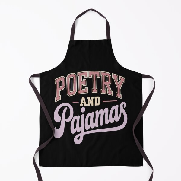 Item preview, Poetry and Pajamas - Cozy Literary - cozy reader - Pajama day - Weekend lover designed and sold by JansenGS.
