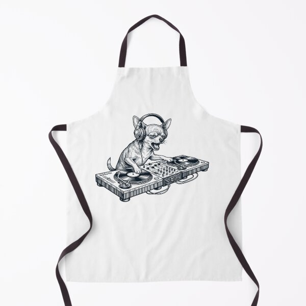 Item preview, Vintage Retro Chihuahua DJ Dog Mom Dad Music Lover designed and sold by TerryConnells.