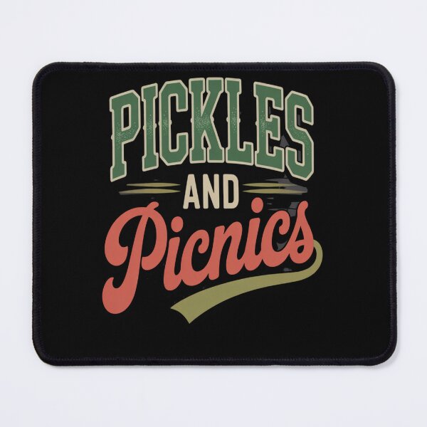 Item preview, Pickles and Picnics  - Quirky Summer - retro food - Picnic core - pickle lover designed and sold by JansenGS.