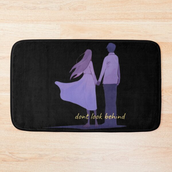 Item preview, Romantic Couple Silhouette Art | Dont Look Behind Quote | Gift for Girlfriend Love Aesthetic designed and sold by SOLIORA  ATELIER.