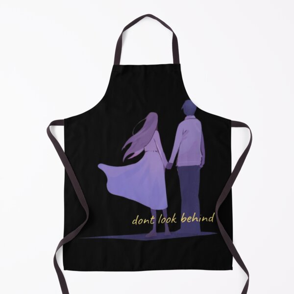 Item preview, Romantic Couple Silhouette Art | Dont Look Behind Quote | Gift for Girlfriend Love Aesthetic designed and sold by SOLIORA ATELIER.