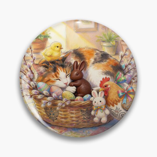 Item preview, No Room for the Cute Easter Hen designed and sold by M-Y-A-R-T-.