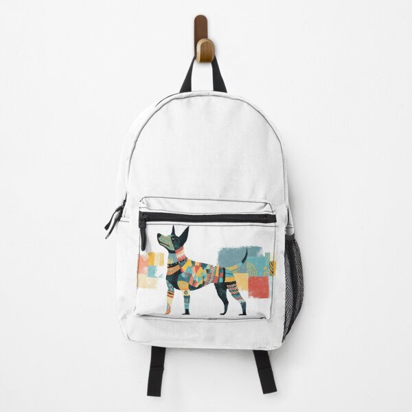 Item preview, Colorful dog with patterns in design designed and sold by anytka.