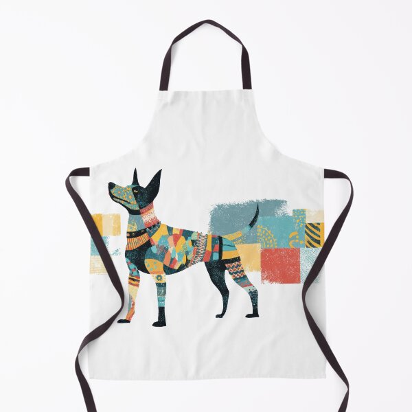 Item preview, Colorful dog with patterns in design designed and sold by anytka.