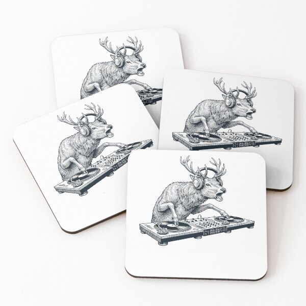 Item preview, Vintage Retro Deer DJ Animal Music Lover designed and sold by TerryConnells.