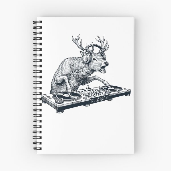 Item preview, Vintage Retro Deer DJ Animal Music Lover designed and sold by TerryConnells.