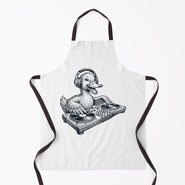 Item preview, Vintage Retro Duck DJ Animal Music Lover designed and sold by TerryConnells.