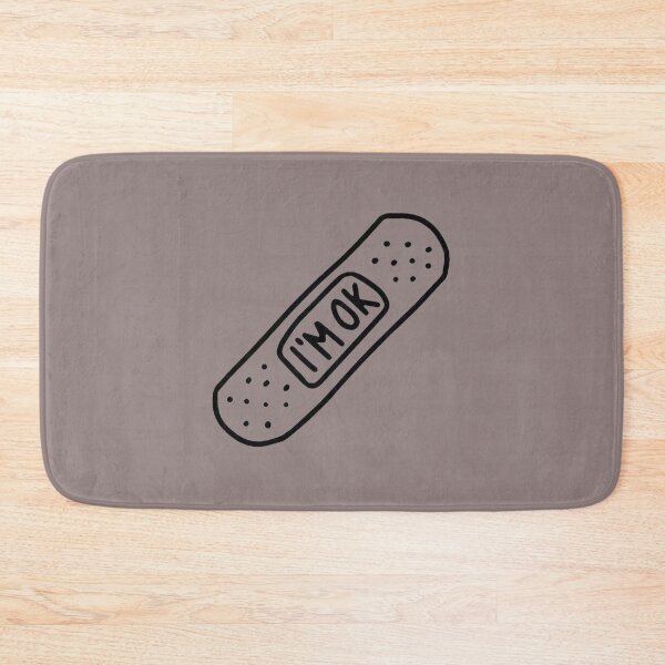 Item preview, I’m OK Bandage Minimalist Design designed and sold by ZeloraArt.