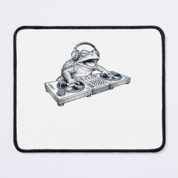 Item preview, Vintage Retro Frog DJ Animal Music Lover designed and sold by TerryConnells.