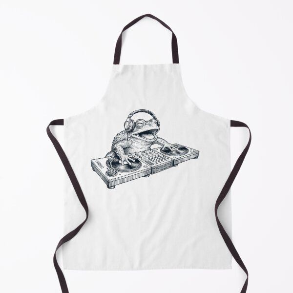 Item preview, Vintage Retro Frog DJ Animal Music Lover designed and sold by TerryConnells.