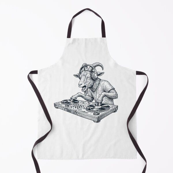 Item preview, Vintage Retro Goat DJ Animal Music Lover designed and sold by TerryConnells.