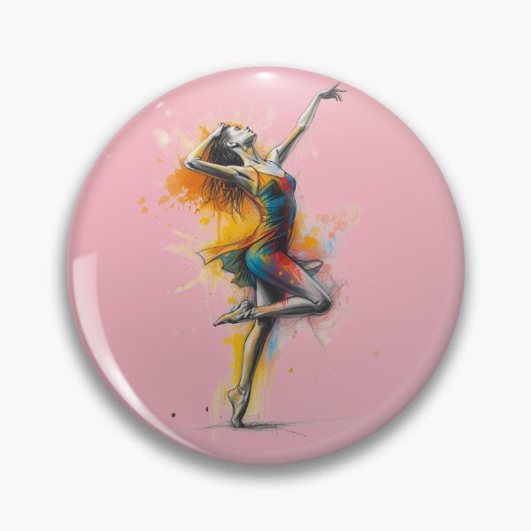 Item preview, Expressive Dance Figure Art designed and sold by MarselArt.
