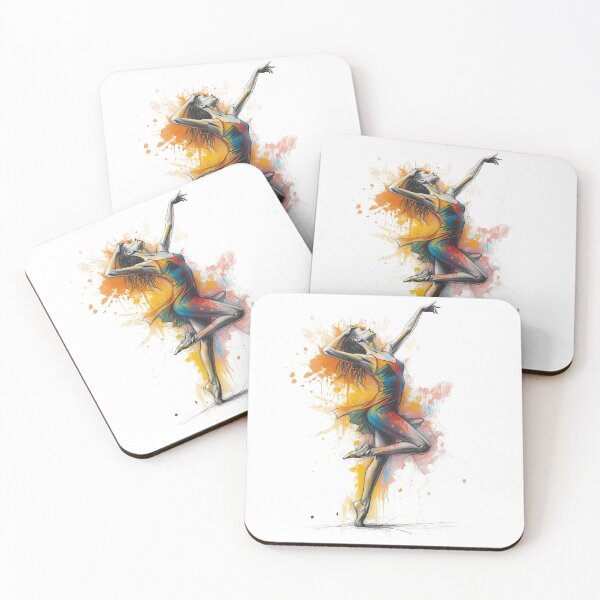 Item preview, Expressive Dance Figure Art designed and sold by MarselArt.
