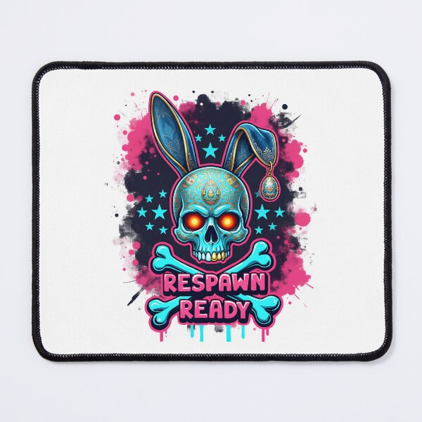Item preview, Pixel Bunny Gamer Shirt – Respawn Ready Easter Tee designed and sold by relso.