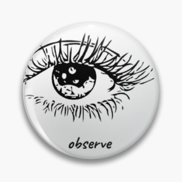 Item preview, Eye Sketch Minimal Art | Observe Quote Design | Gift for Artists Thinkers Aesthetic designed and sold by SOLIORA  ATELIER.